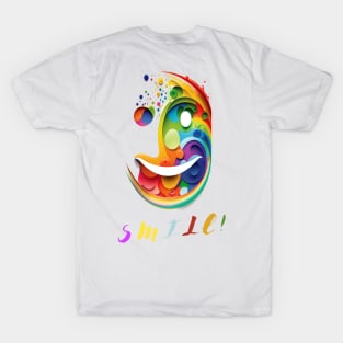 Smile and spread joy around you, Smiles are Contagious T-Shirt